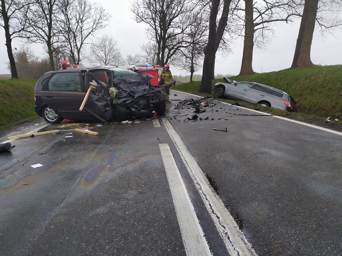 Śmiertelny wypadek na DK55. Zderzenie aut pomiędzy Sztumem, a Sztumską Wsią.