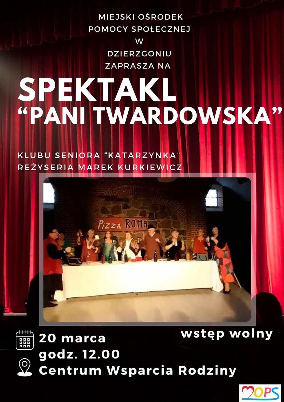 Spektakl "Pani Twardowska" w Dzierzgoniu