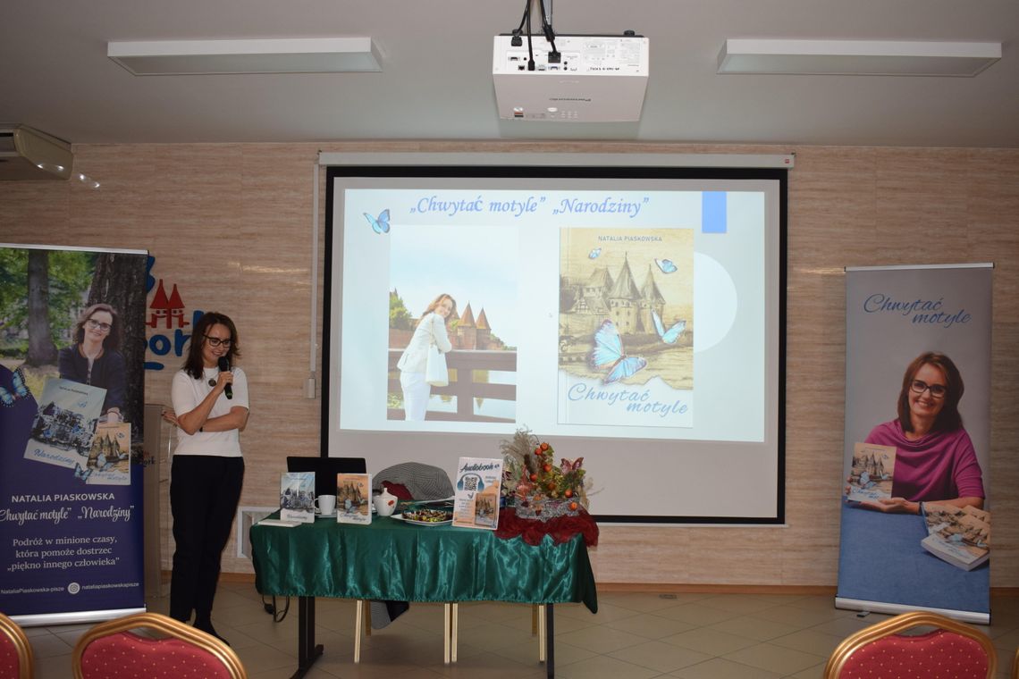 Spotkanie autorskie z Natalią Piaskowską w Technikum nr 3 w Malborku