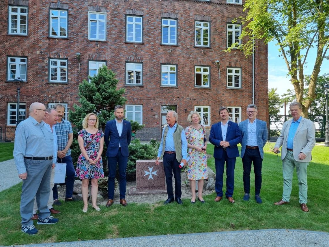 Spotkanie z Honorowym Obywatelem Miasta Malborka - dr Christian Meyl przekazał kolejne wsparcie finansowe