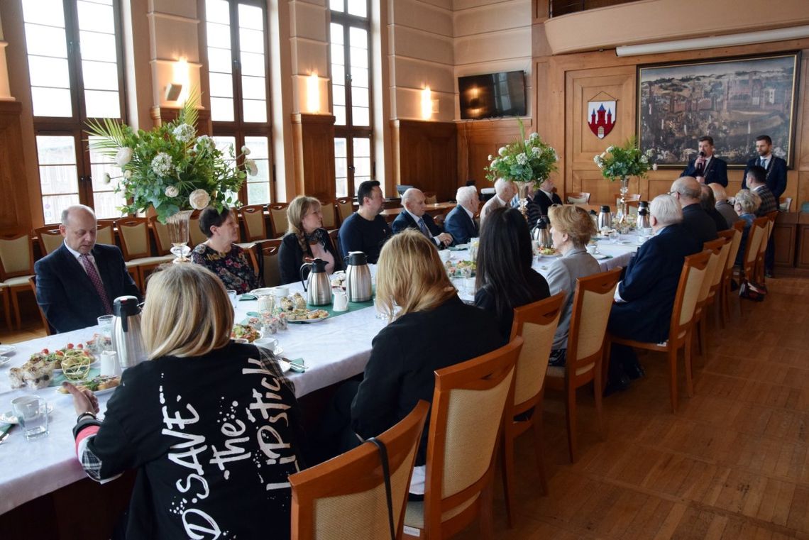 Spotkanie Zasłużonych dla Miasta Malborka w Urzędzie Miasta.