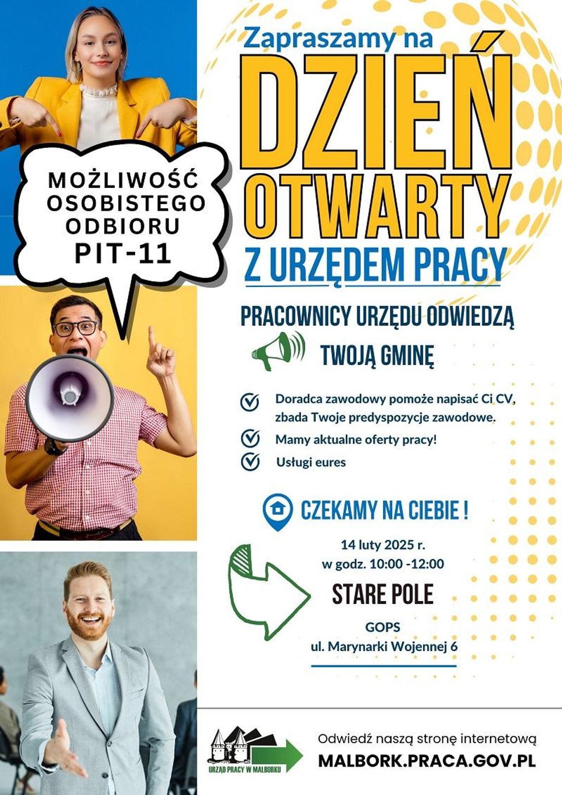 Stare Pole. Dzień Otwarty z Urzędem Pracy.