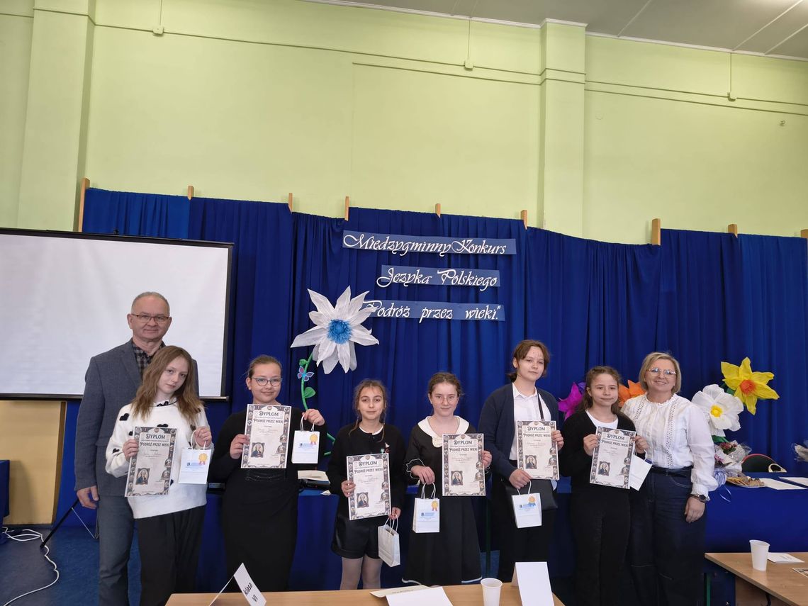 Stare Pole. Międzygminny Konkurs Języka Polskiego „Podróż przez wieki”.