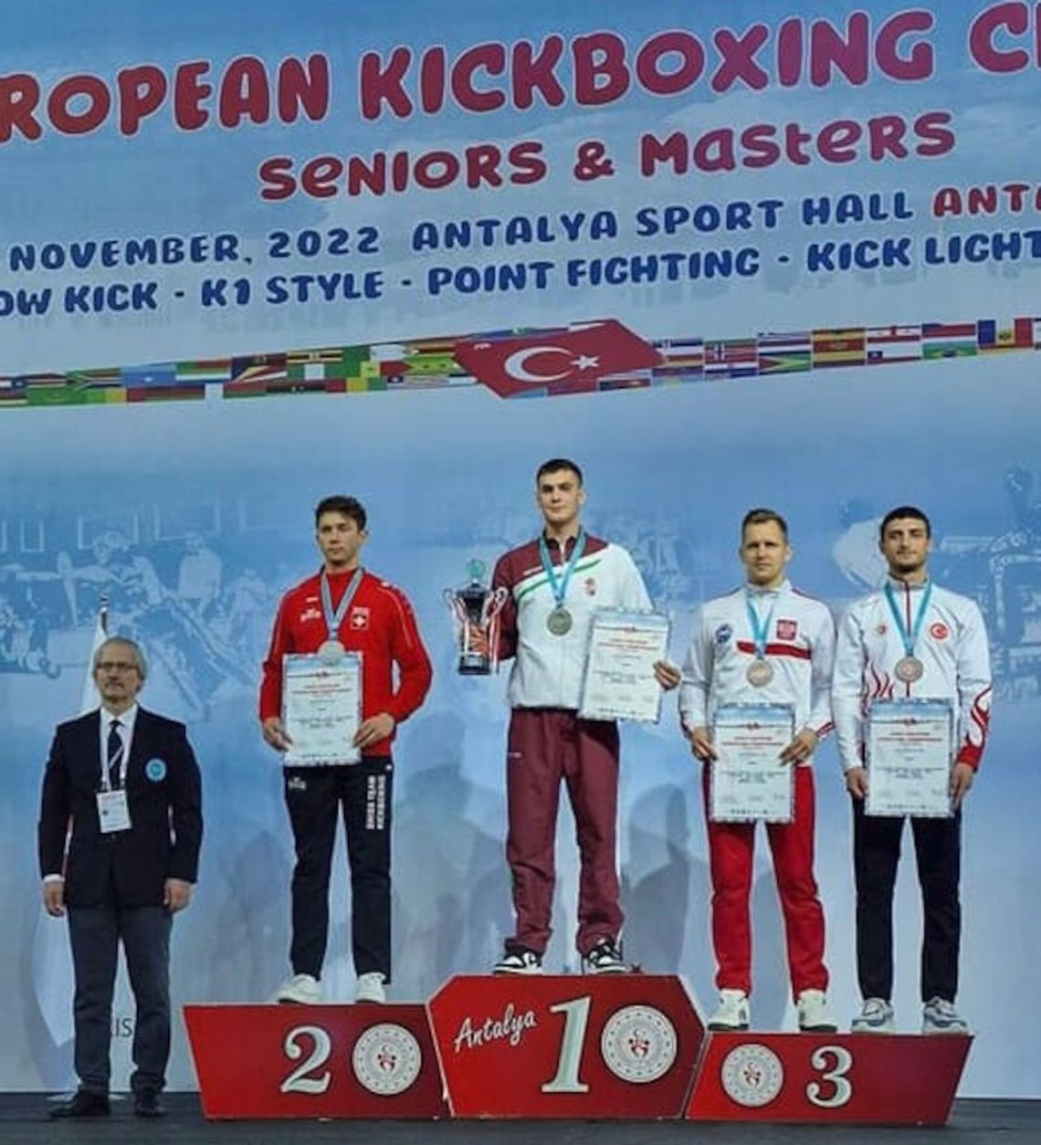 Sukces malborskiego sportowca podczas Mistrzostw Europy w Kickboxingu WAKO w Turcji.