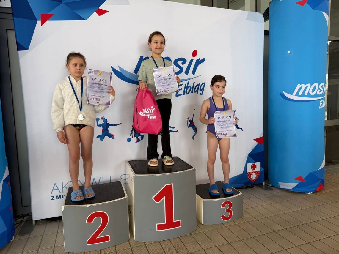 Sukcesy młodej zawodniczki z MAL WOPR Malbork.