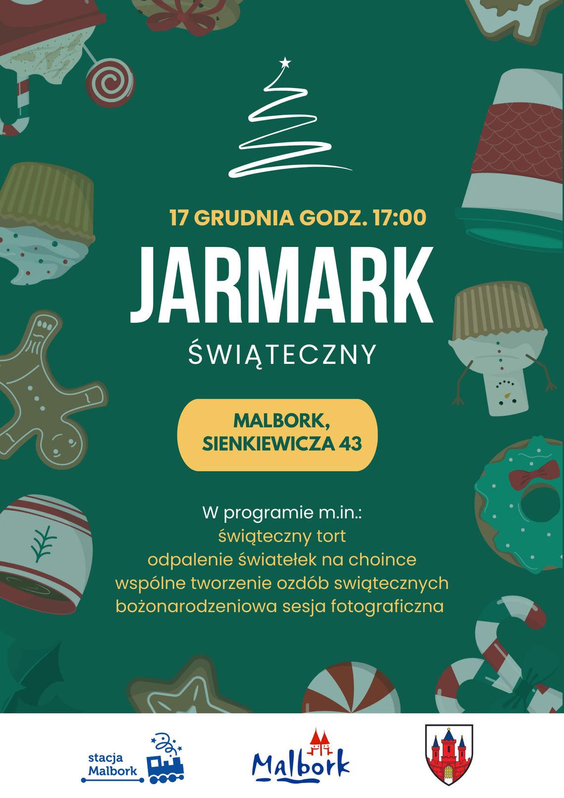 Świąteczny Jarmark Stacji Malbork na Plus