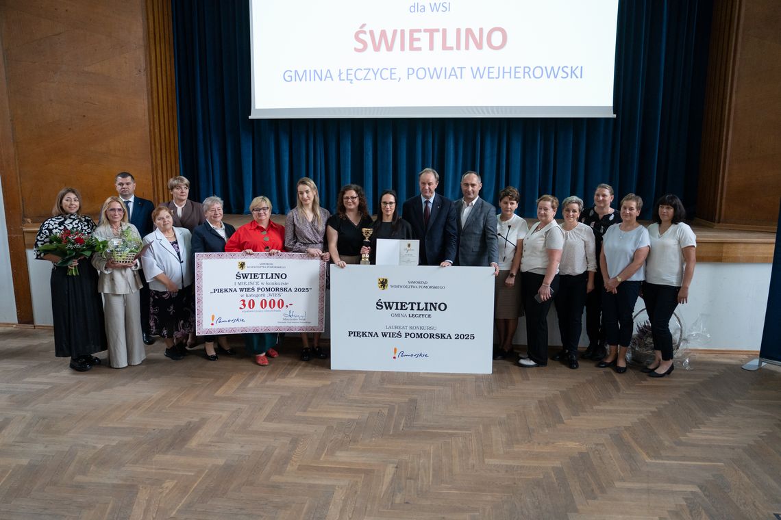 Świetlino – najpiękniejsza wieś 2025 w naszym regionie