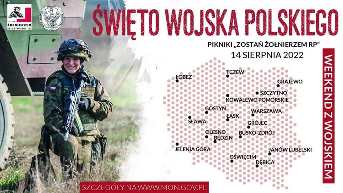 Święto Wojska Polskiego. Podczas pikników wojskowych spotkamy żołnierzy 7PBOT.