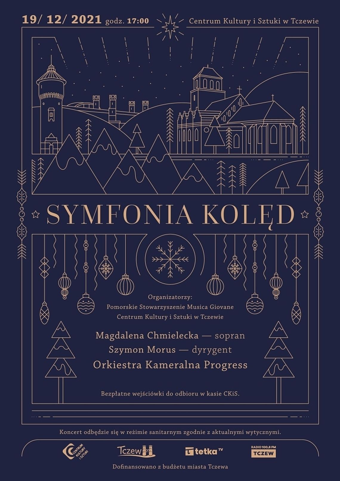 "Symfonia Kolęd". Zaproszenie na świąteczny koncert.