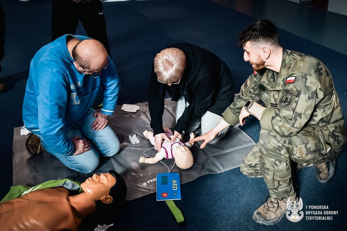 Szkolenia dla ludności, czyli program wGotowości, ruszył w 7 Pomorskiej Brygadzie Obrony Terytorialnej. Szkolenia dla ludności, czyli program wGotowości, ruszył w 7 Pomorskiej Brygadzie Obrony Terytorialnej.