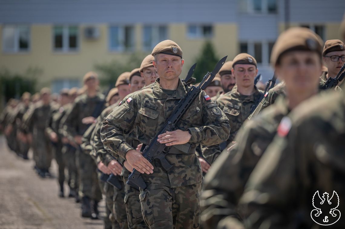 Szkolenie szesnastodniowe pomorskich Terytorialsów zakończone przysięgą.