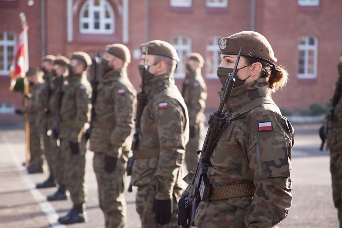 Terytorialsi ukończyli szkolenie podstawowe  i złożyli przysięgę w Malborku.