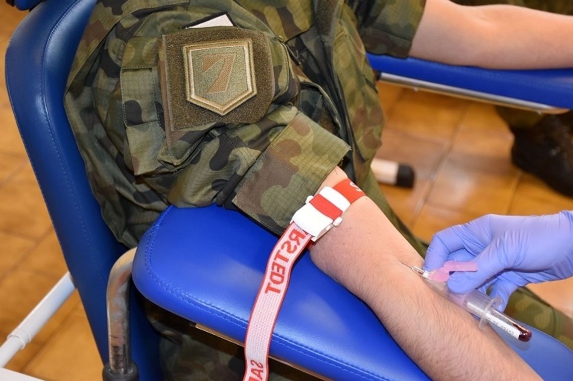Terytorialsi wspierają Regionalne Centra Krwiodawstwa i Krwiolecznictwa