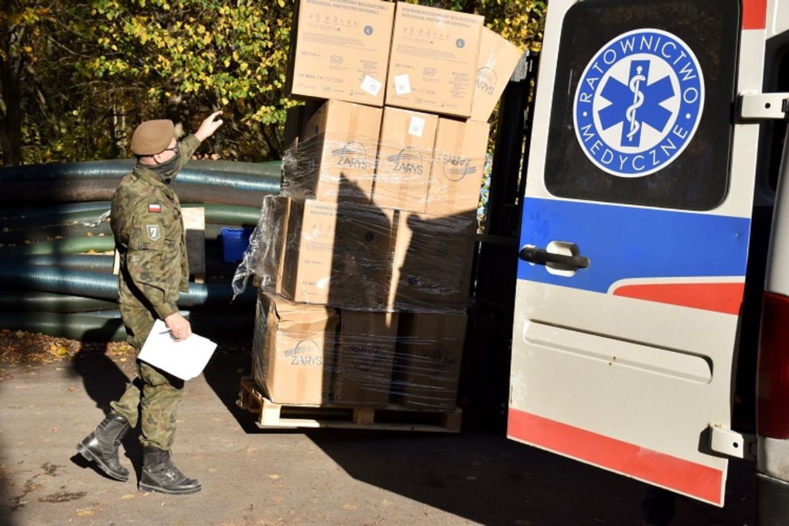 Terytorialsi wspierają Wojewódzki Magazyn i Warsztat sprzętu OC Karczma w Gdańsku