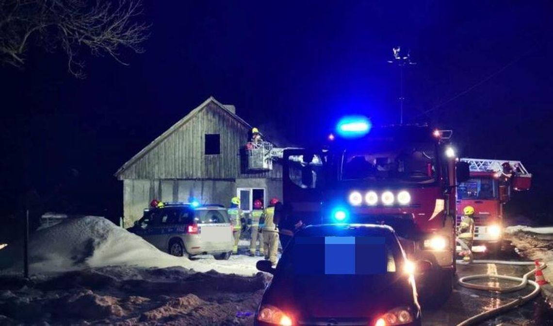 Tragiczny w skutkach pożar w Starym Targu.