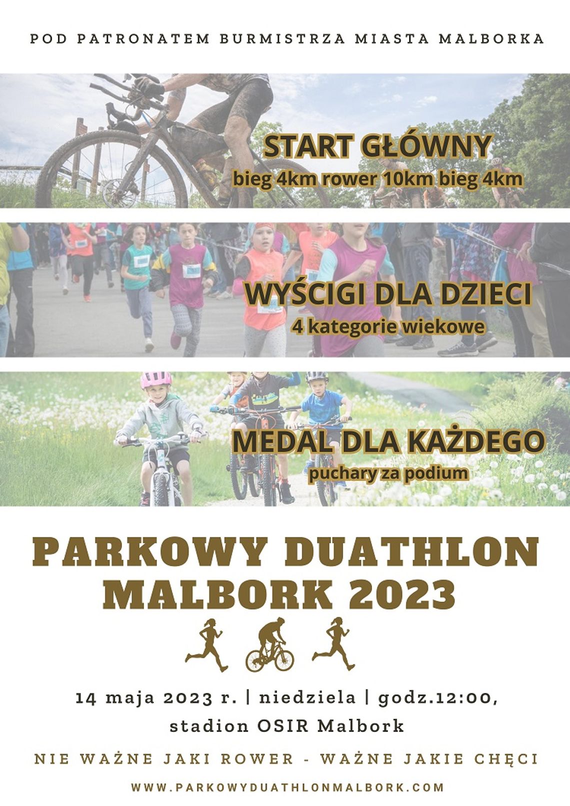 Trwają zapisy na Parkowy Duathlon w Malborku