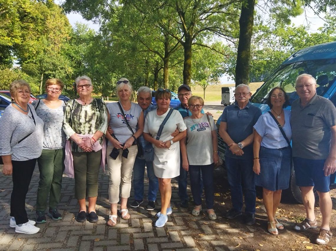 Uczestnicy malborskiego Uniwersytetu Trzeciego Wieku w Monheim nad Renem