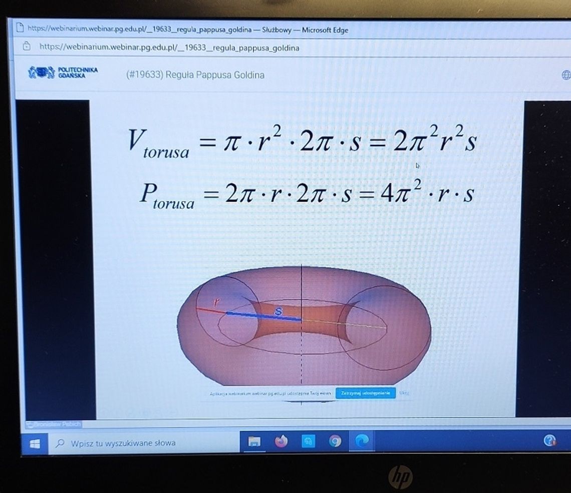 Uczniowie i nauczyciele malborskiego ZSP nr 3 wzięli udział w cyklu Pomorskich Wykładów z Matematyki 