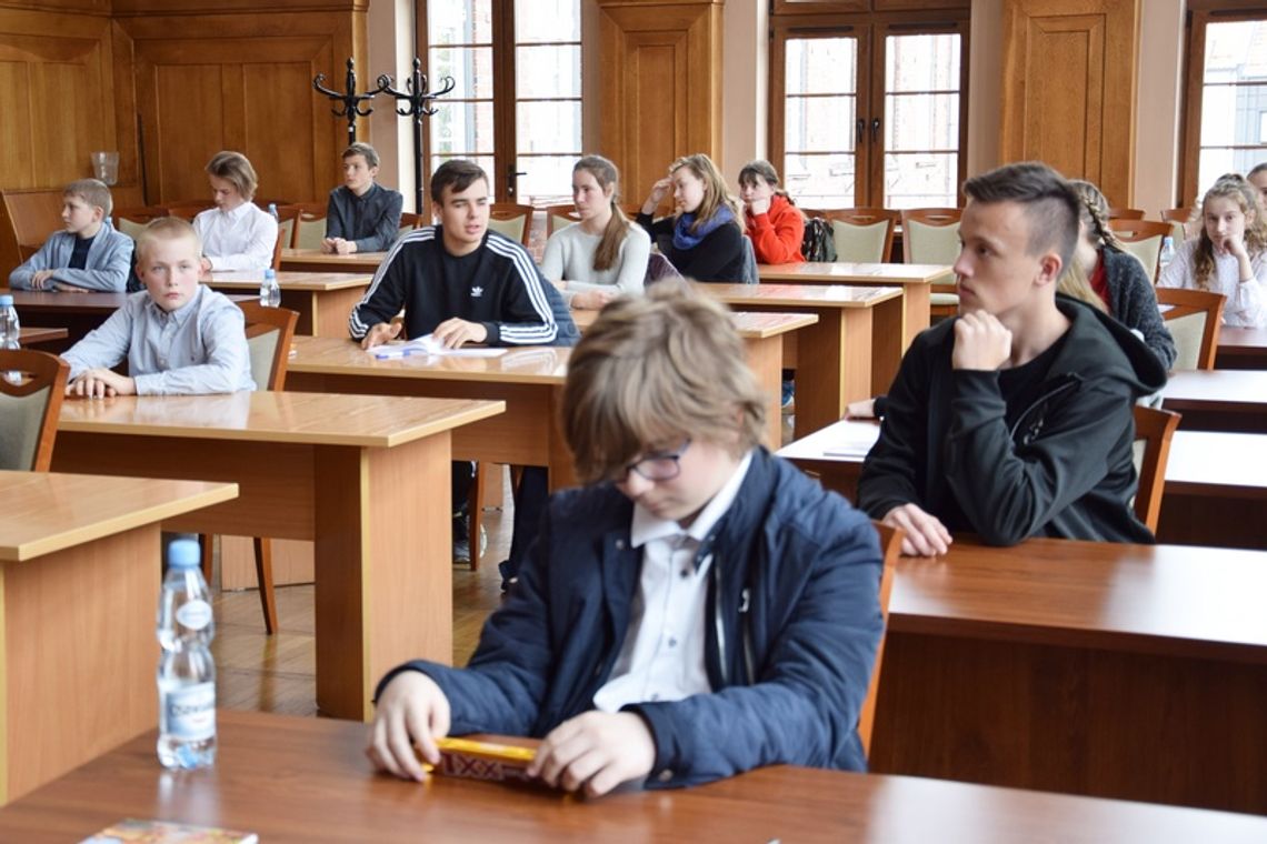 Uczniowie z Malborka wykazali się wiedzą na temat zamków gotyckich