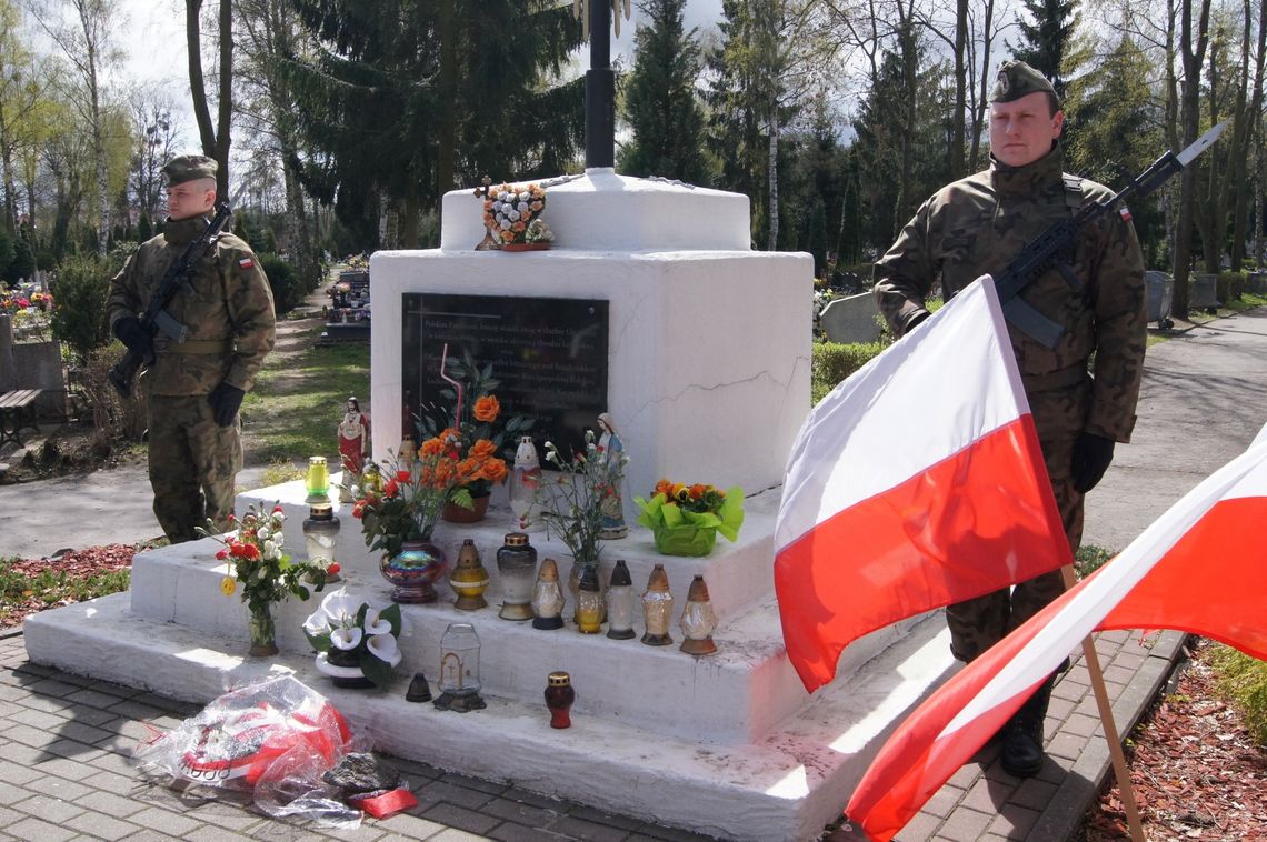 Uroczystości na Cmentarzu Komunalnym w Malborku.