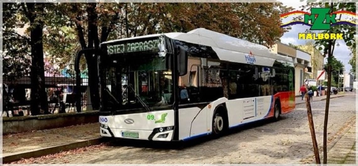 Uwaga zmiana trasy linii autobusowej nr 3 w Malborku.