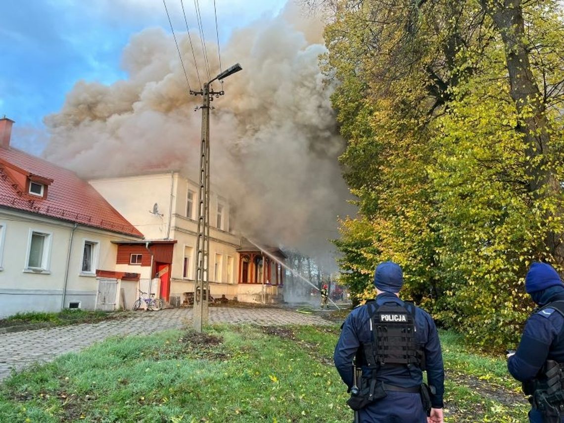 W pożarze w Cygusach zginął 56-letni mężczyzna.