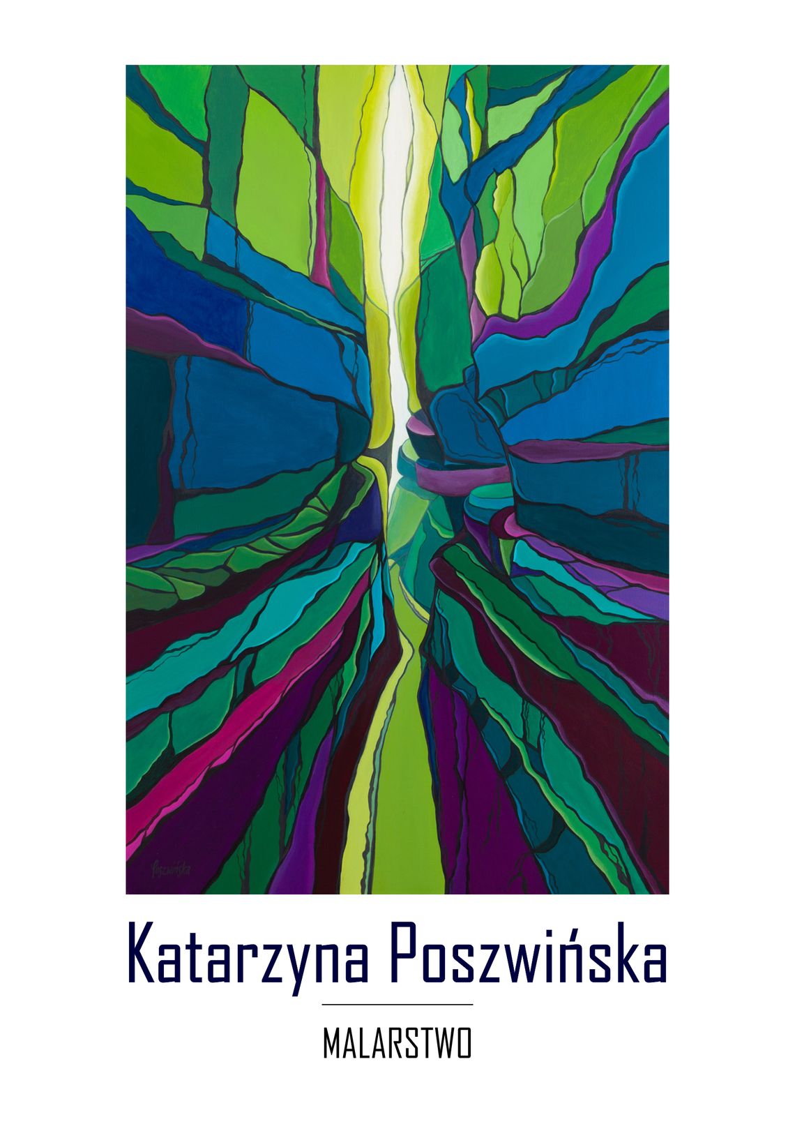 Wernisaż malarstwa Katarzyny Poszwińskiej w malborskiej Galerii Nova.