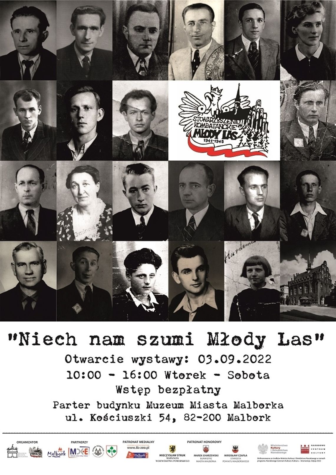 Wernisaż wystawy pt. "Niech nam szumi Młody Las" w Muzeum Miasta Malborka.