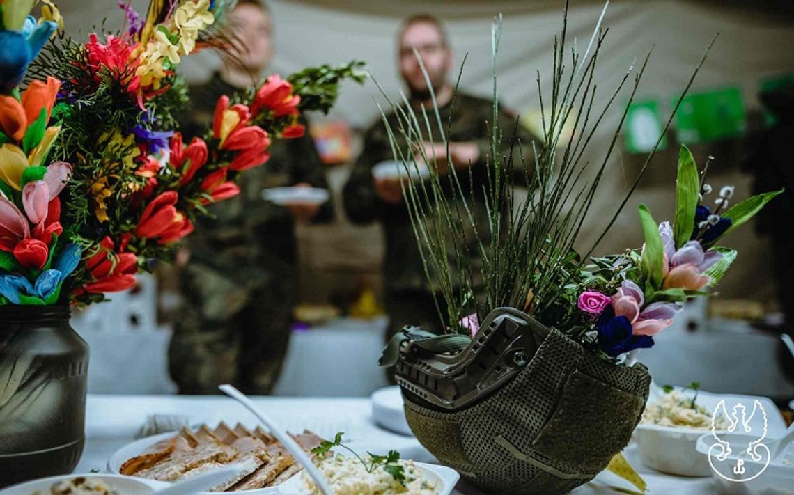 Wielkanoc pomorskich terytorialsów na granicy polsko-białoruskiej.