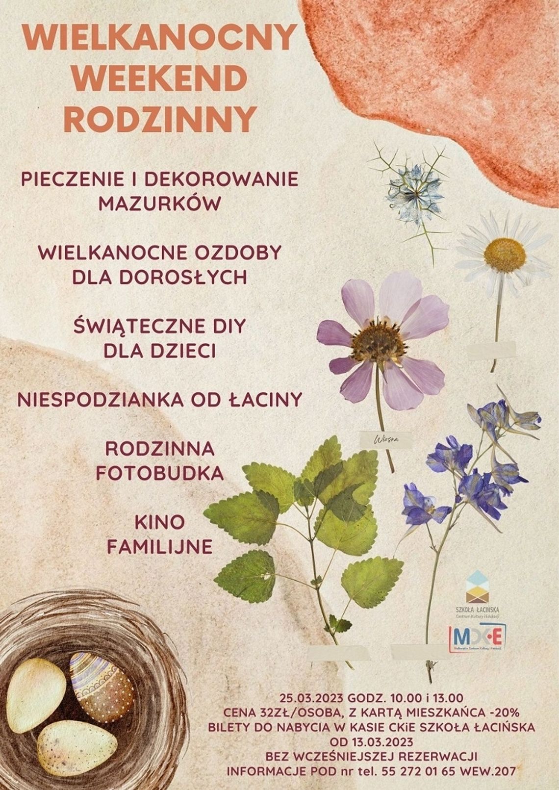 Wielkanocny Weekend Rodzinny w malborskiej Szkole Łacińskiej.