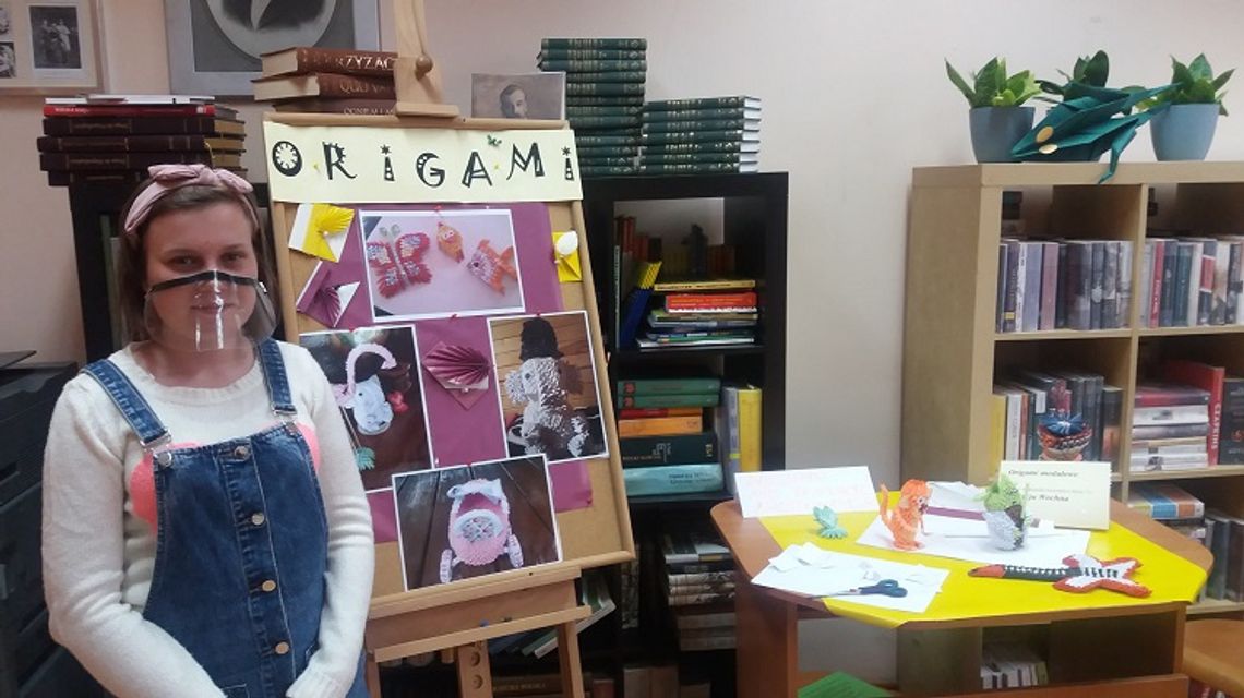 Wolny czas z Origami. Pasja uczennicy z I LO w Malborku