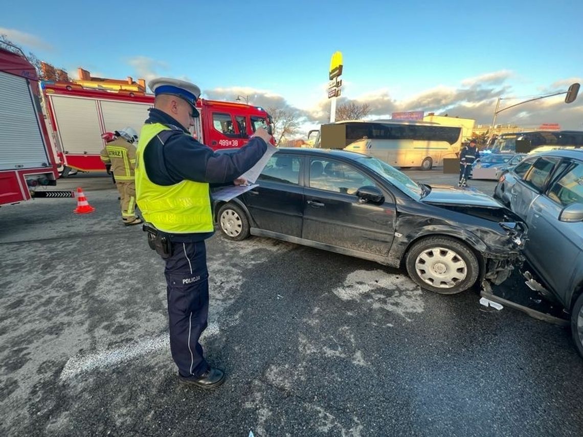 Wypadek na drodze krajowej 22. Malborska policja apeluje o ostrożność!