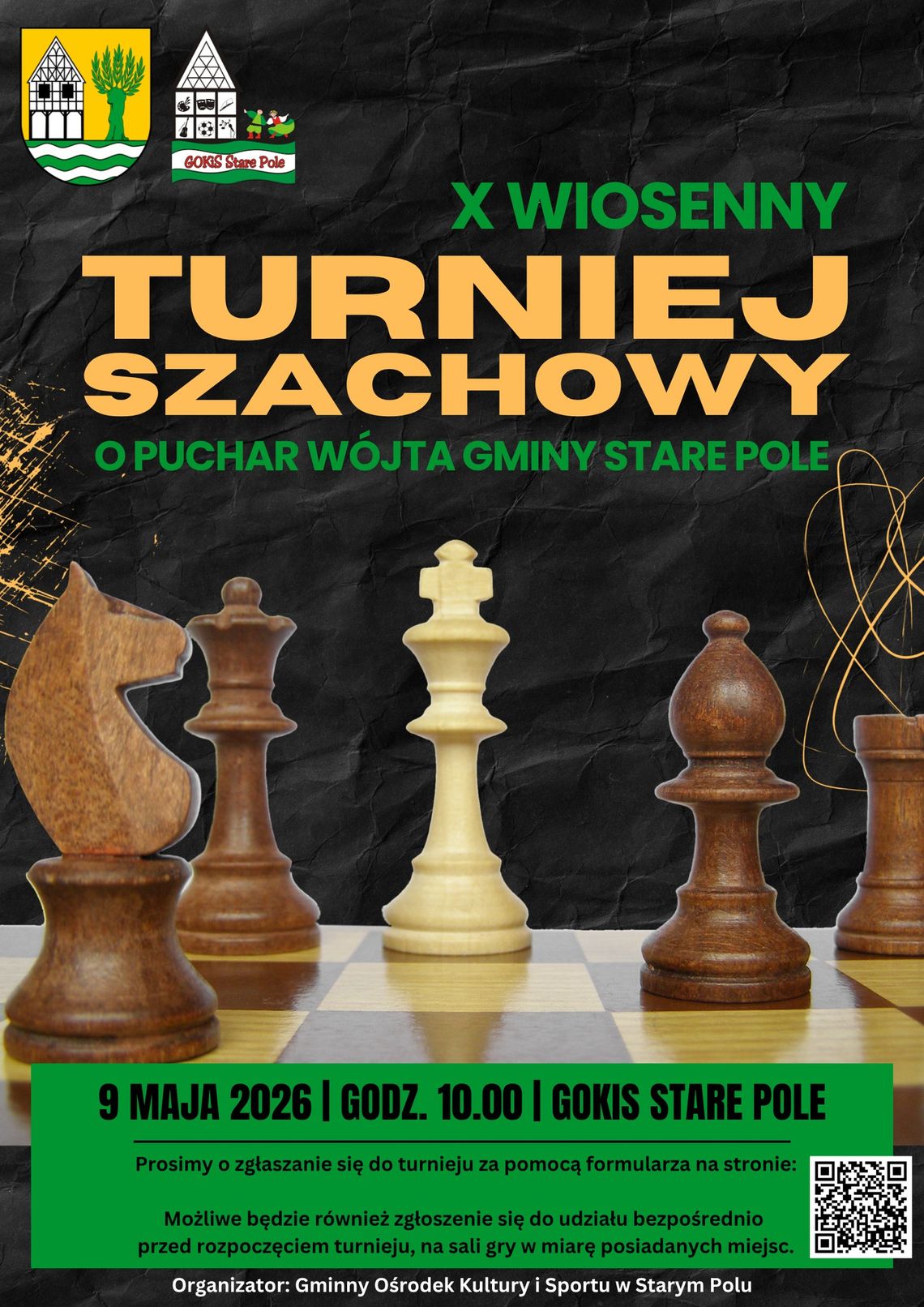 X Wiosenny Turniej Szachowy o Puchar Wójta Gminy Stare Pole.