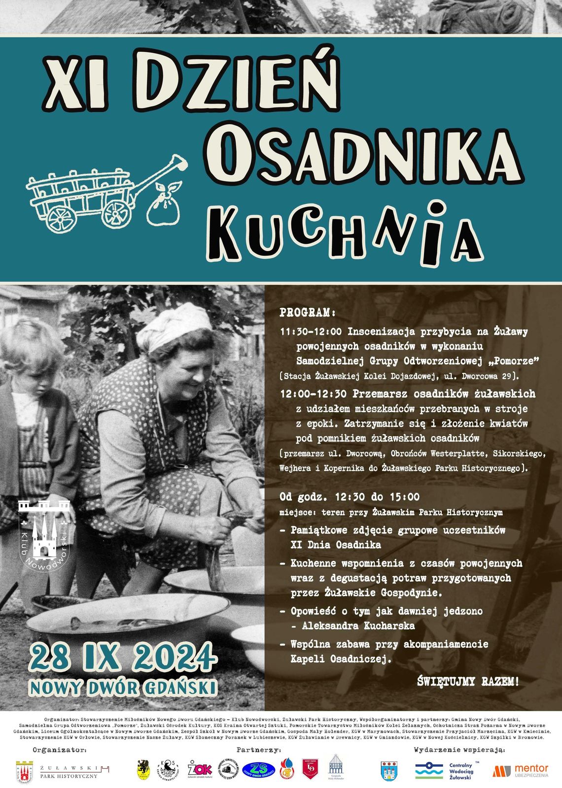 XI Dzień Osadnika w Nowym Dworze Gdańskim.