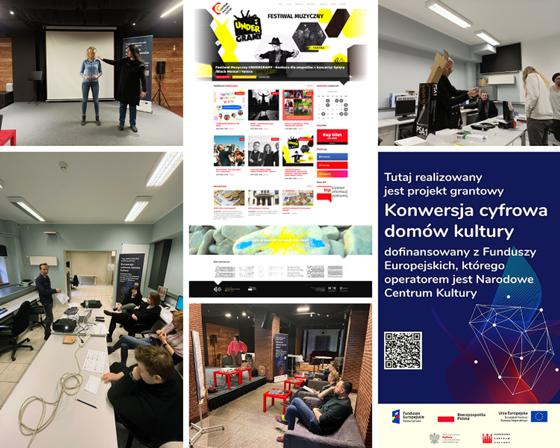 Zakończenie projektu Konwersja Cyfrowa Domów Kultury w Centrum Kultury i Sztuki w Tczewie