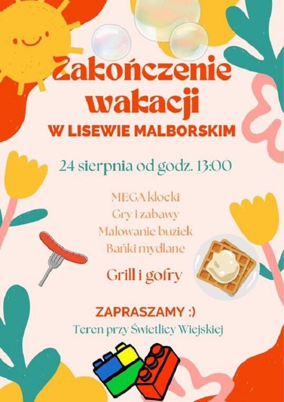 "Zakończenie wakacji" w Lisewie Malborskim.