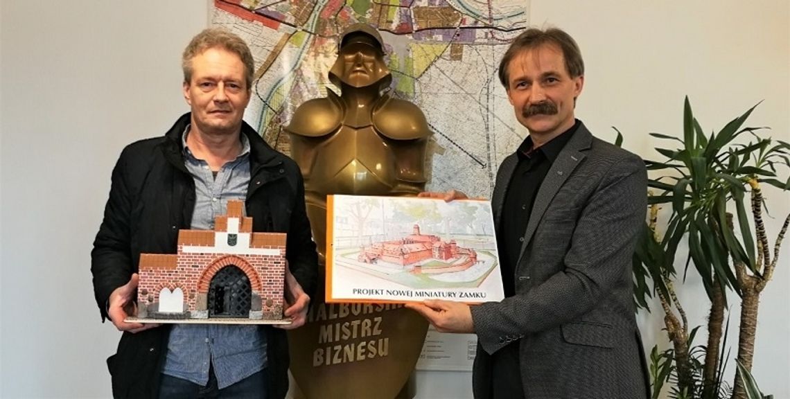 Zaprezentowano nową miniaturę malborskiego zamku