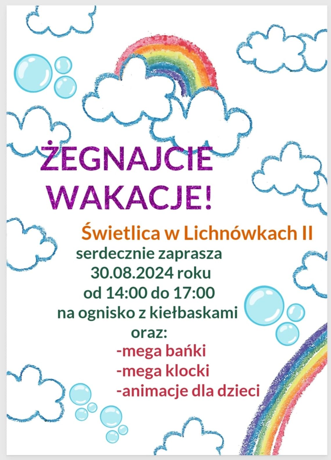 "Żegnajcie Wakacje" w Lichnówkach II.