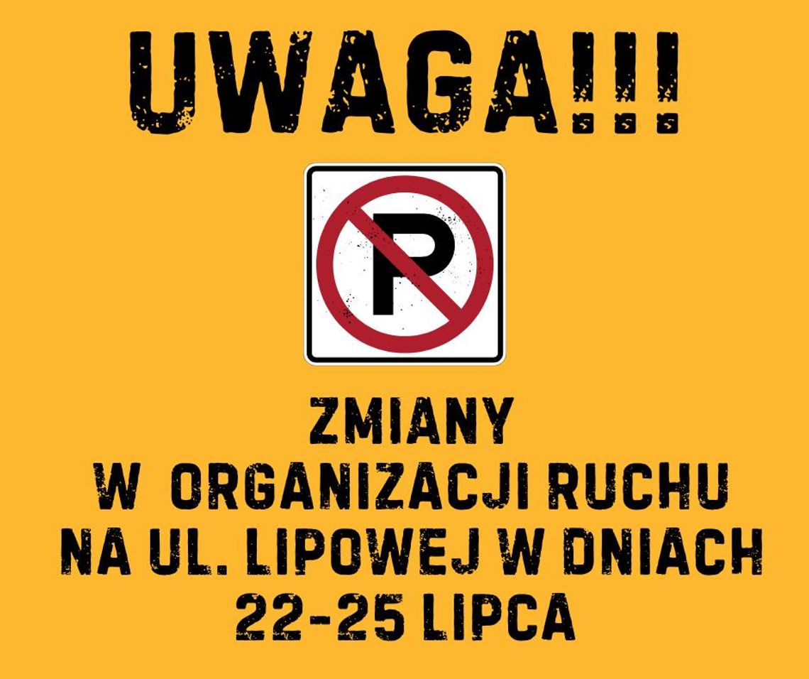 Zmiana w organizacji ruchu na ul. Lipowej w Sztumie