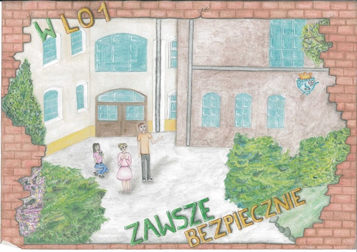  Znamy zwycięzców konkursu na MURAL w I LO w Malborku: 'Różni ludzie – jedna szkoła'