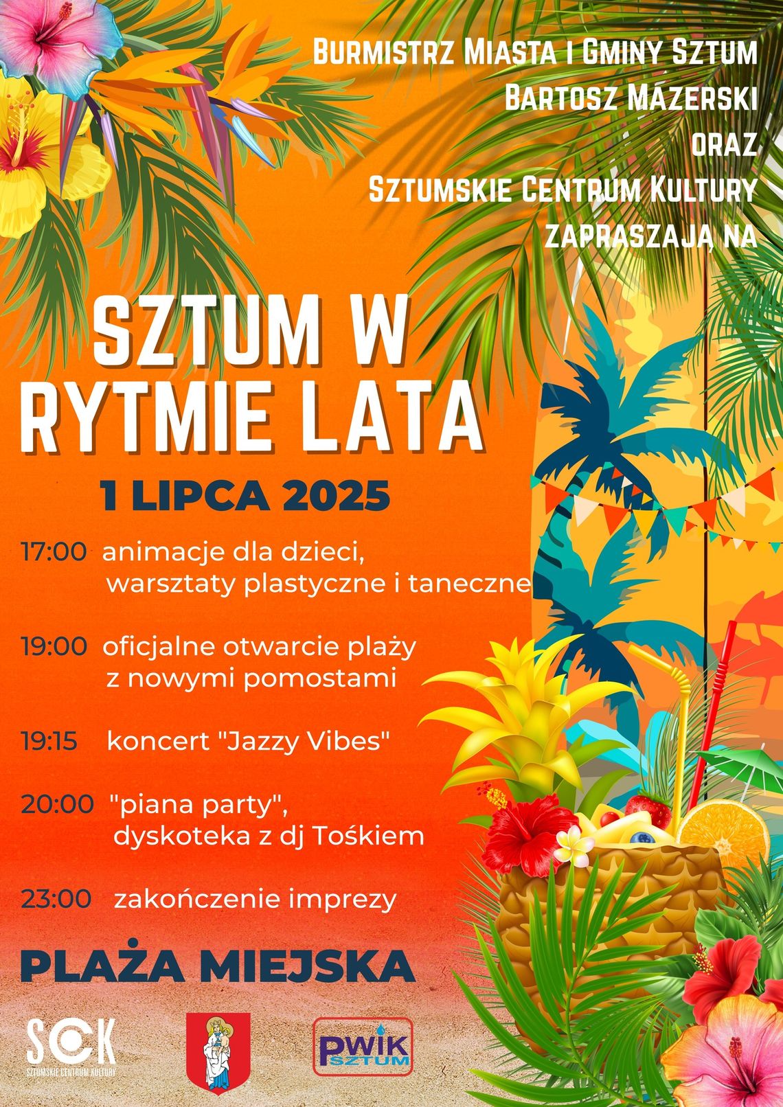 Zobacz, co wydarzy się podczas imprezy pn."Sztum w Rytmie Lata".