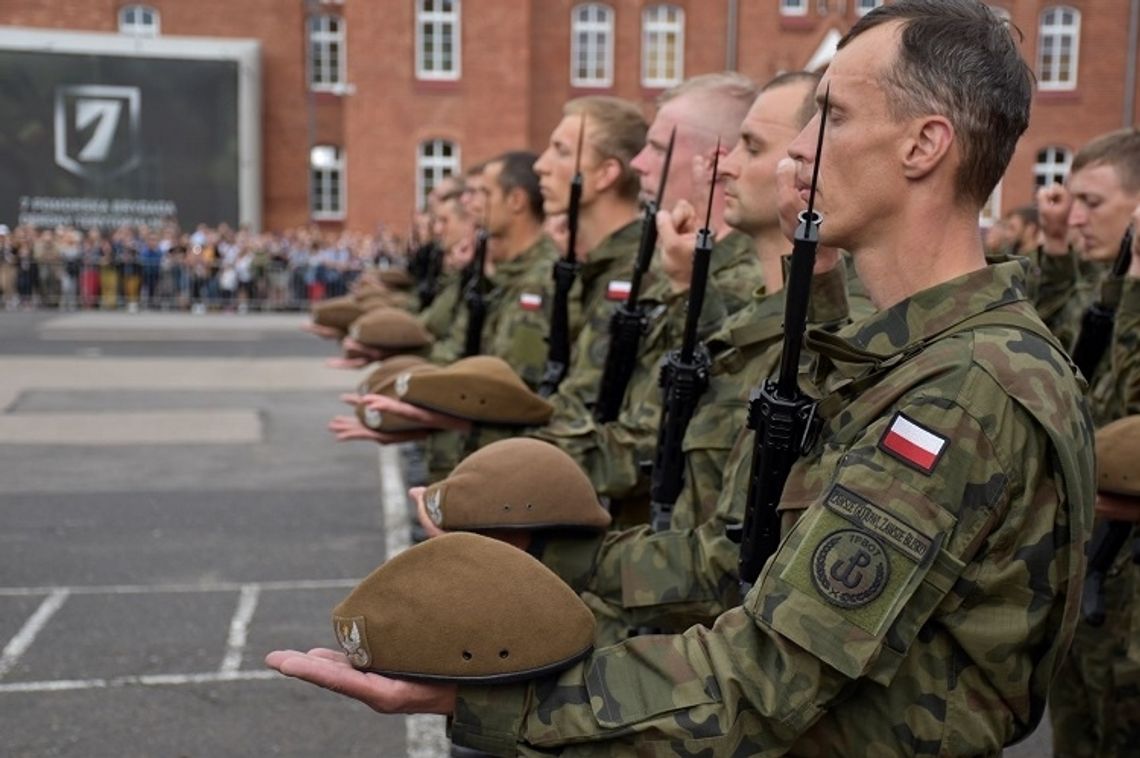 Żołnierze 7 Pomorskiej Brygady Obrony Terytorialnej złożą przysięgę wojskową w Malborku.