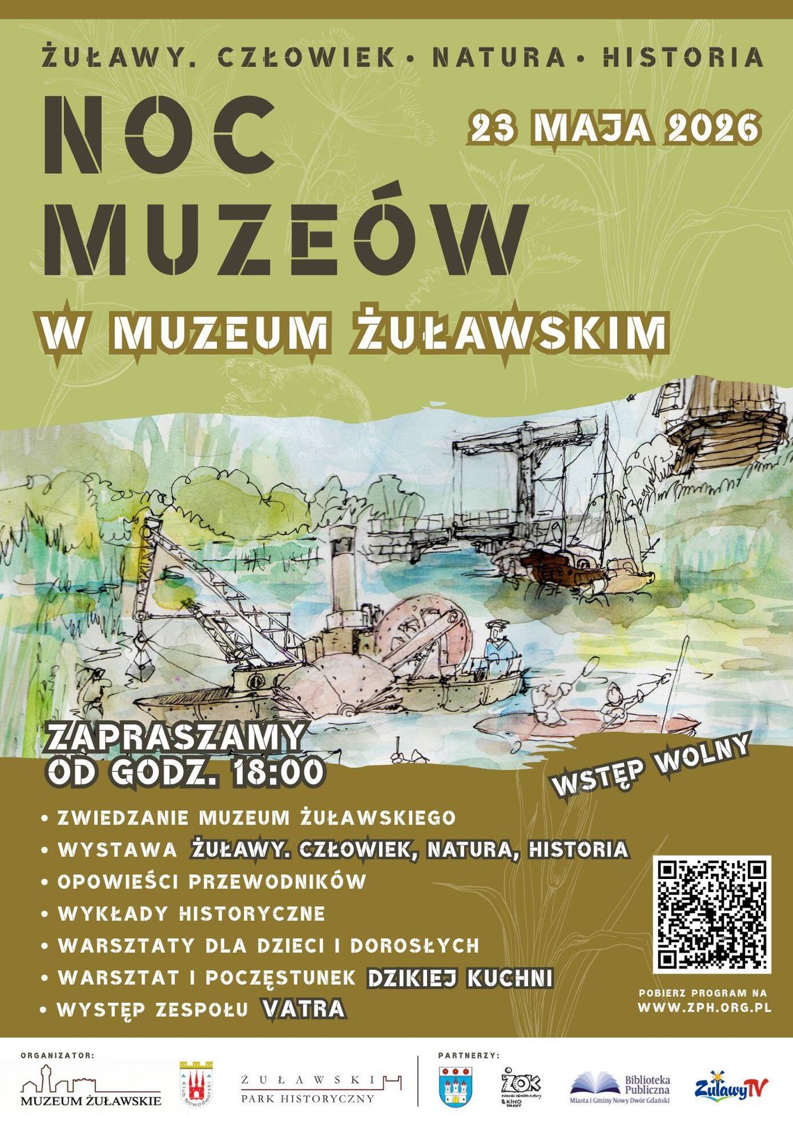 "Żuławy. Natura – człowiek – historia". Europejska Noc Muzeów w Muzeum Żuławskim. "Żuławy. Natura – człowiek – historia". Europejska Noc Muzeów w Muzeum Żuławskim.