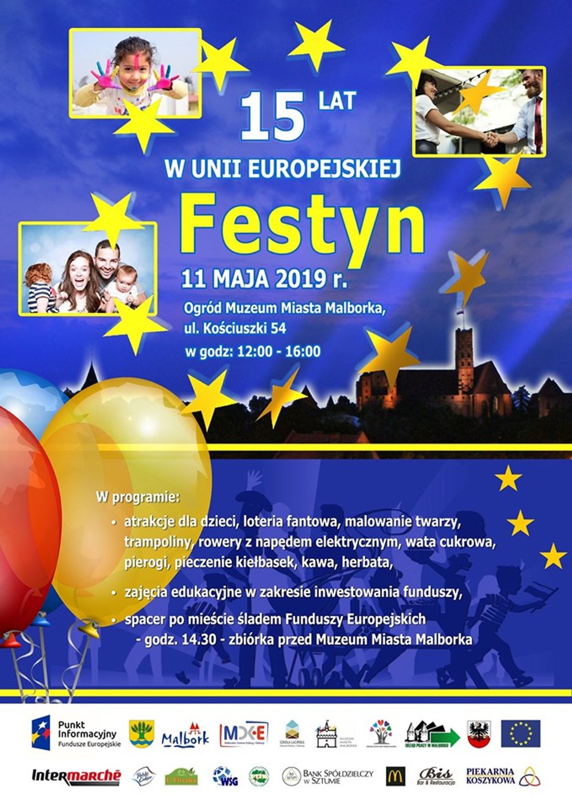 Festyn z okazji 15-lecia Polski w Unii Europejskiej