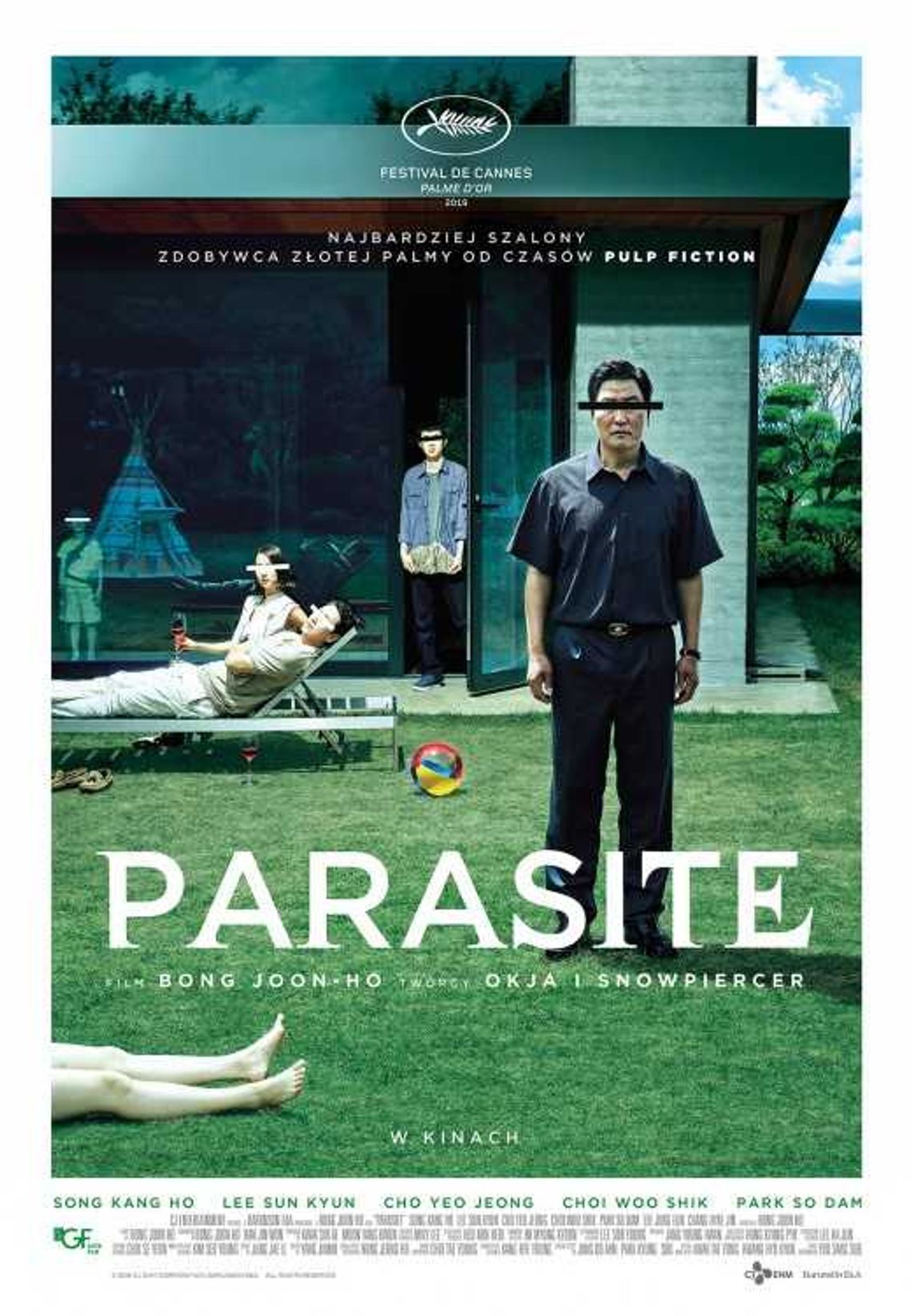 KINO W PARKU – projekcja filmu „Parasite”