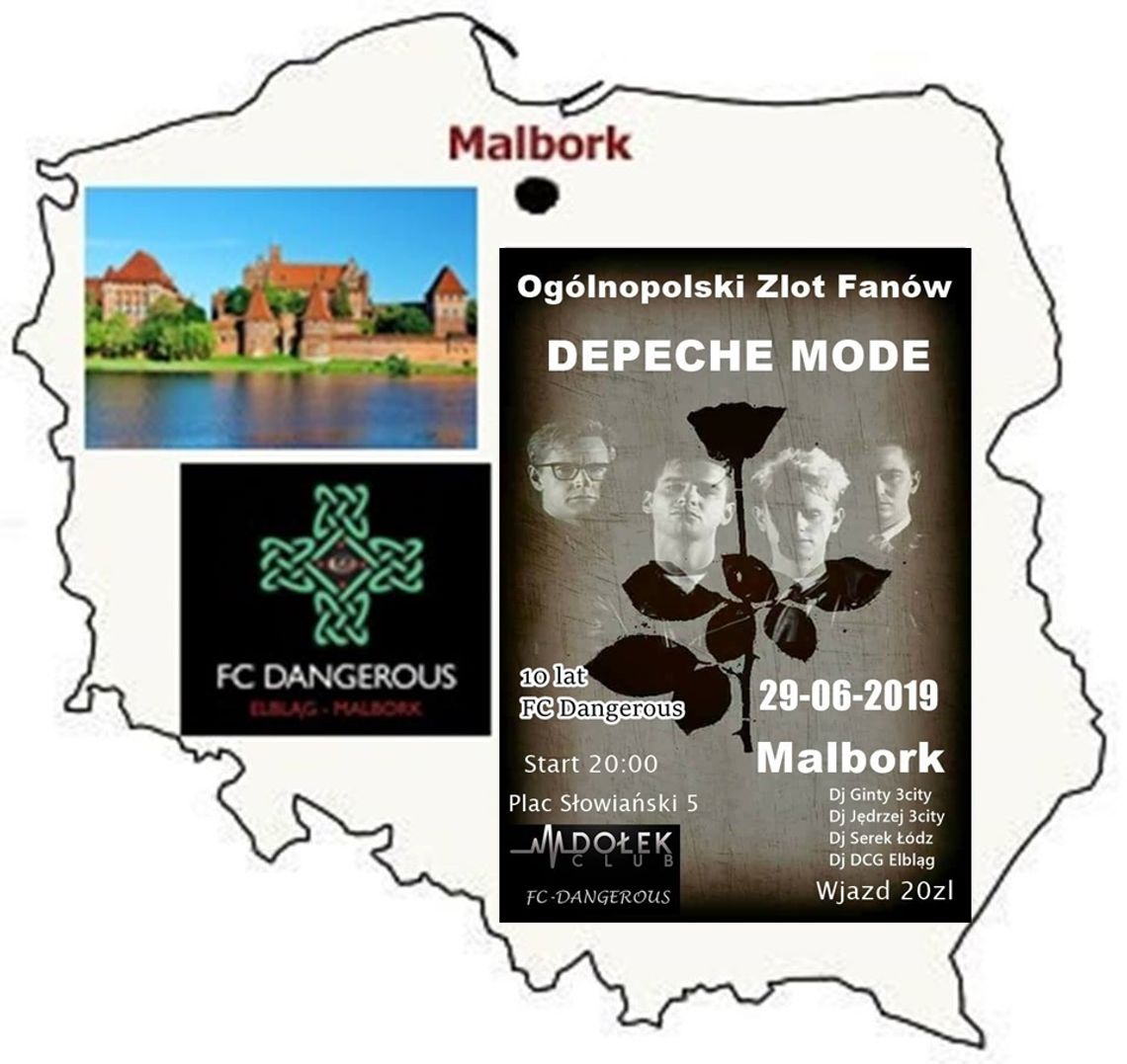 Ogólnopolski Zlot Fanów Depeche Mode Malbork 2019