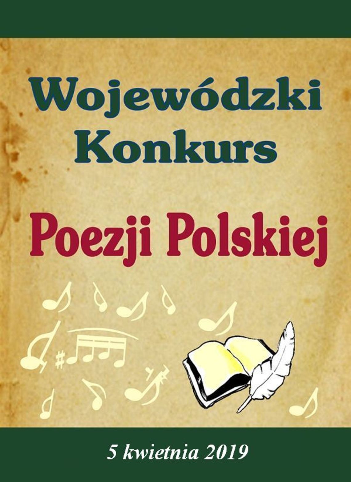 XXXVI Wojewódzki Konkurs Recytatorski Poezji Polskiej 